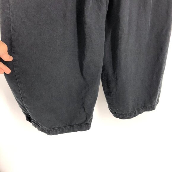 tentree Black Lightweight Tencel V-neck Surpliced / Wrap Blakely Jumpsuit S - Picture 11 of 14